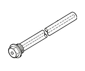 DIFF - Anode 3/4" - Ø22 x L300 mm - DIFF