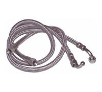 DIFF - Flexible fioul F3/8" x F3/8" coudé 90° (X 2) - DIFF