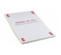 DIFF - Formulaire "permis de feu" format A4 - DIFF