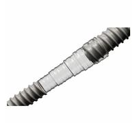 Diff - Tubes et accessoires d'évacuation des condensats - Raccord droit pour tube annelé Ø16-18 mm