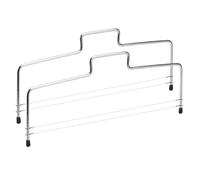 Diffaxy Trancheuse à gâteau 2 pièces, fil de coupe double couche, trancheuse à gâteau professionnelle en acier inoxydable, 32 cm, fil de scie à gâteau réglable en hauteur pour des couches uniformes