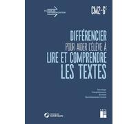 Différencier pour aider l'élève à lire et à comprendre les textes CM2-6e + téléchargement - Alex Cabrol - Retz Eds - Livre CD-ROM - Manuel CD