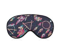 Différent attrape-rêves amulette masque de sommeil couverture de nuit pour les yeux pour femmes hommes BlockLight pour avion voyage sieste sangle réglable
