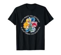 Différent est ce qui vous rend belle sensibilisation à l'autisme T-Shirt