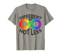 Différent et Non Moins Acceptation de l'Autisme de la neurodiversité T-Shirt