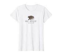 Different is Beautiful | Viral Meme Raccoon Team Jimothy T-Shirt Graphique avec Valeur, Femme, Blanc, S