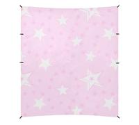 Different Stars Baby Peach Tente de plage stable avec protection UPF50+ légère et portable avec poches de sable pour le camping, la pêche, le plaisir du jardin