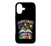 Différentes façons de Briller | Inclusion Educator Student Reader Coque pour iPhone 17