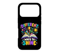 Différentes façons de Briller | Inclusion Educator Student Reader Coque pour iPhone 17 Pro