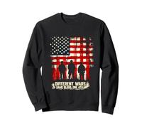 Différentes Guerres. Même Sang. Un ATH. Militaire Patriotique Sweatshirt