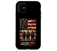 Différentes Guerres. Même Sang. Un serment. Patriotisme Militaire Coque pour iPhone 11