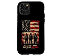 Différentes Guerres. Même Sang. Un serment. Patriotisme Militaire Coque pour iPhone 11 Pro