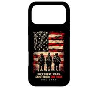 Différentes Guerres. Même Sang. Un serment. Patriotisme Militaire Coque pour iPhone 17 Pro Max