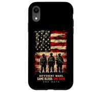 Différentes Guerres. Même Sang. Un serment. Patriotisme Militaire Coque pour iPhone XR
