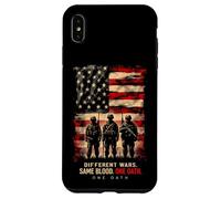 Différentes Guerres. Même Sang. Un serment. Patriotisme Militaire Coque pour iPhone XS Max