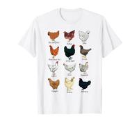 Différentes poules - races de poules T-Shirt