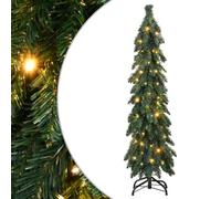 Différentes tailles d'arbres de Noël artificiels pré-éclairés avec des lumières