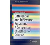 Differential And Difference Equations