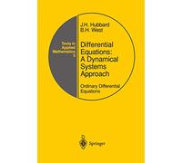 Differential Equations: A Dynamical Systems Approach : Ordinary Differential Equations