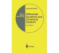 Differential Equations And Dynamical Systems