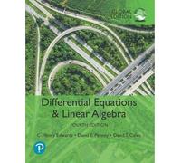 Differential Equations And Linear Algebra, Global Edition