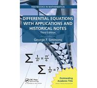 Differential Equations with Applications and Historical Notes