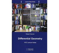 Differential Geometry: 1972 Lecture Notes