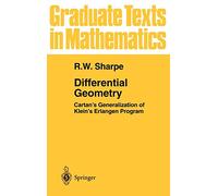 Differential Geometry.: Cartan's Generalization of Klein's Erlangen Program – Springer Verlag