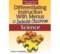 Differentiating Instruction With Menus For The Inclusive Classroom
