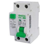 Différentiel avec élément de sur-courant - RCD - Fusible différentiel - SL6N - B20-1 phase - 1P+N - 30 mA - Type AC - Protège contre les chocs électriques