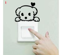 Différents Autocollants De Commutateur D'Animaux Amusants Pour Chambres D'Enfants, Stickers Muraux De Panda Créatifs, Pour Chambre À Coucher Et Salon, Diy Bricolage