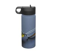Différents types d'appâts de pêche imprimant 532 ml Bouilloire de sport isolée portable en acier inoxydable pour salle de sport camping