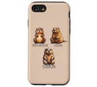 Différents Types de castors espèces Nature Faune Animal Coque pour iPhone SE (2020) / 7/8