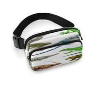 Différents types de sac banane lézard avec sangle réglable, sac banane tendance pour sports de plein air randonnée