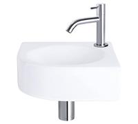 Vasque à poser Differnz Cleo - Chrome - 30×30×10 cm - Salle de bain