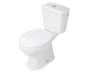 Differnz Cuvette WC Duobloc Au sol Sortie arrière par le bas Blanc 38.500.01
