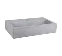 Differnz Flat Lavabo WC béton gris clair 38 x 24 x 8 cm 38.005.38