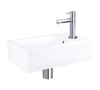 Differnz Force Ensemble Lave-Mains - Lave-Mains Complet Céramique - Avec Robinet
