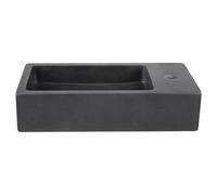Differnz Hura Lave-mains - 40x22x9cm - basalte - anthracite 38.005.80