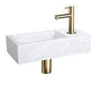 Differnz Jukon Vasque à Poser Salle de Bain - Lavabo Salle de Bain 38,5x18,5x9 c