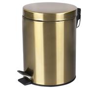 Differnz Poubelle à Pédale - Contenance 5 Litres - Couvercle Soft-Close Évitant