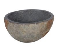 Differnz ruz lavabo en pierre de rivière diamètre 23 25 cm 36.102.17