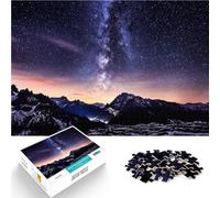 Difficile Difficile Espace de la Voie Lactée Puzzles de 1000 pièces pour Adultes 50x75cm Cadeau d'anniversaire à partir de 14 Ans