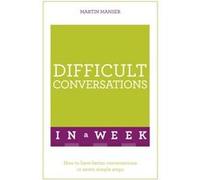 Difficult Conversations In A Week by Martin Manser Martin Manser (Auteur)