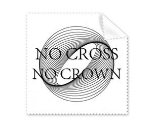 Difficult Success Crown Line Lot de 5 chiffons de nettoyage pour écran de téléphone et lunettes