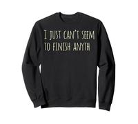 Difficulté d'achèvement de la tâche d'expression incomplète Sweatshirt