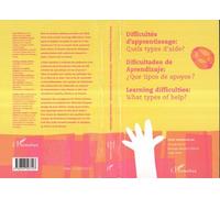 Difficultés d'apprentissage : quels types d'aide ? Edition trilingue français, anglais et espagnol - Dificultades de aprendizaje, que tipos de apoyos ? Learning difficulties, what types of help ? - Co