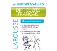 René Lagane – Difficultés du français – Les indispensables Larousse – Broché