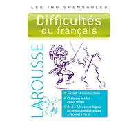 Difficultés du français - Les indispensables Larousse