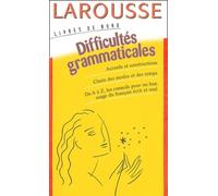 Difficultés Grammaticales